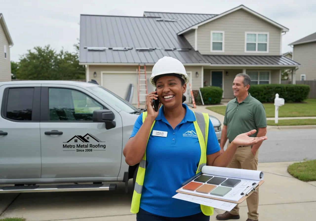 Storm Damage Metal Roof Repair in Baldwinville, MA